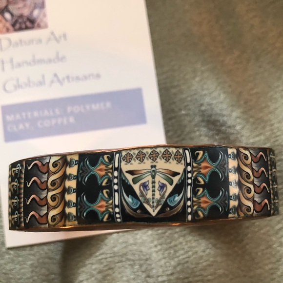 Dragonfly Copper Cuff